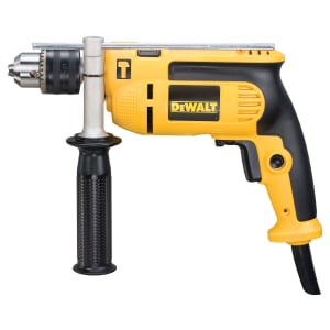 DEWALT DWD024K-GB Percussion Corded Drill with Kit Box - 650W