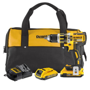 DEWALT DCD795D2W-WOGB 18V XR 2 x 2.0Ah Cordless Brushless Combi Drill